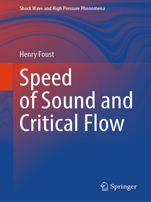cover image of Speed of Sound and Critical Flow